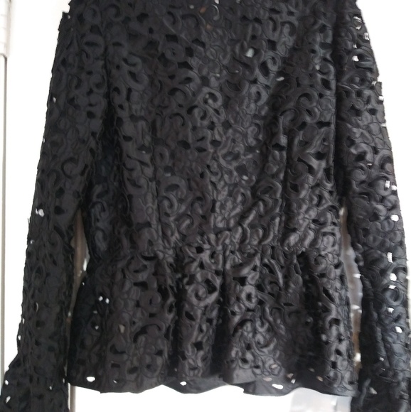 Black mesh vintage jacket - Picture 3 of 3